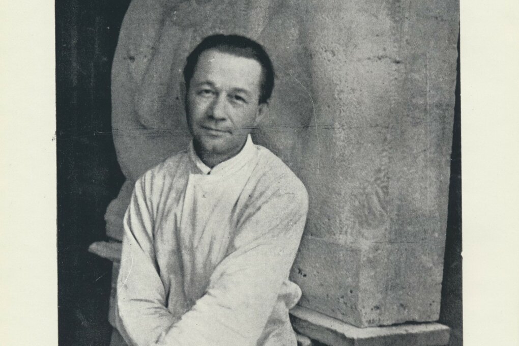 Sochař Josef Axmann